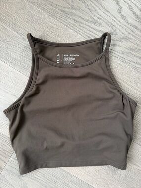 P'tula Women's High-Neck Crop Top